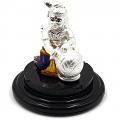 Carved Design 999 Krishna Pure Silver (99.5%) Idol/Statue/Murti (#03)